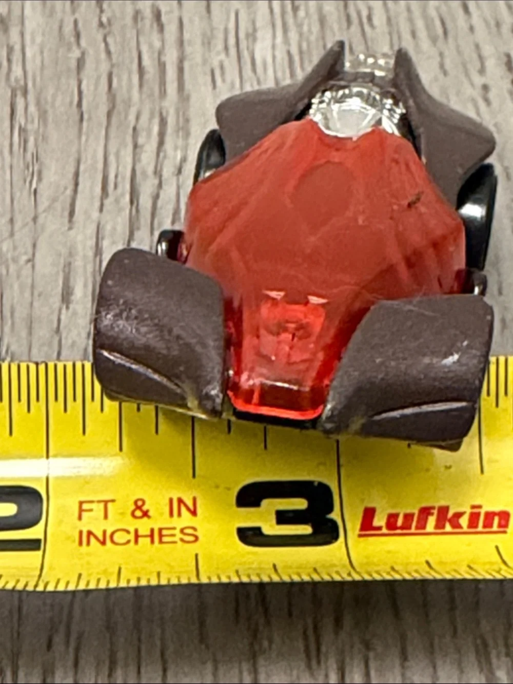 VERY RARE 2006 Hot Wheels McDonald’s Giveaway Jet Race Car – Brown & See-Through